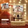 Kişiselleştirilmiş Hediye Lambası Özel Akrilik Müzik Kurulu Gece Işık Çift Arkadaş Doğum Günü Noel Şimdiki Yatak Odası Ev Dekorasyonu 220623