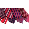 Noeuds papillon Couleurs rouges Hommes Cravate Luxe Hommes Floral / Rayé / Napperons Paisley Cravate Mariage Fête Affaires TieBow