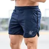 2022 brand Summer Men's Shorts Swimwear Fashion Bodybuilding Shorts Man Gyms Workout Male Breathable Mesh Quick Dry Sportswea326E