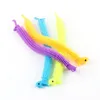 Unicorn Decompress giocattolo spazzatura allungata Novità Caterpillar Pull Rope Oodle Rope