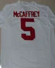 XFRSP NCAA Stanford Kardynał Christian McCaffrey 20 Bryce Miłość Jersey White Red Home Away Szyte Męskie Kolegium Studiowe Koszulki Piłkarskie