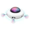 New Multifunctional Cat Toy Intelligent Cats Teaser Chargable Electric Turntable Self-cleaning Cat Hair Gravity UFO Flying Saucer DHL