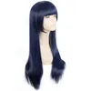 l-mail pruik synthetisch haar hinata hyuga cosplay sora geen methode shione togawa en lange blauw zwart warmte slip en220505