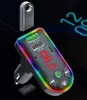 Car F7 Charger Bluetooth Transmitters FM transmitter Dual USB Quick Charging Type C PD chargers Handsfree Audio Receiver MP3 Player