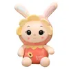 Mignon soleil fleur lapin poupée en peluche dormir apaisant chiffon poupée lapin animaux fille cadeau d'anniversaire enfants jouets