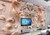 Kabartmalı Hayvanlar 3D Duvar Kağıdı Duvar Oturma Odası Yatak Odası Arka Plogu Duvarda Duvar Kağıtları Duvarda 3D ve 5D Decarasyon Duvar Resimleri Çocuklar İçin