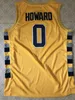 XFLSP 4 John 0 Howard College Marquette Golden Eagles Retro Retrô Basquete Jersey Costurou qualquer número e nome