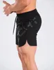 Pantalones cortos de playa informales para hombre para hombre, culturismo, Fitness, sudor corto, secado rápido, estampado de letras grandes 220630