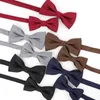 Bow Ties Solid Parent-Child Party Bowtie Set Design Cute Classic Baby Kid Butterfly Satin Men's Classical Fashion BowtiesBow