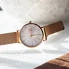 Shengke New Creative Women luksus Rosegold Quartz Ladies Watches Relogio Feminino Mesh Band Wristwatches Relij Mujer
