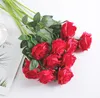 Imitation rose single woolen Decorative Flowers & Wreaths cloth home wedding decoration artificial artificial