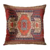 وسادة/وسادة زخرفية اللون الأحمر المغربي الأزياء العرقية قصيرة الفخار وسادة الأريكة تغطية الزخرفة المنزل يمكن تخصيص لك 40x4