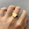 Bagues pour hommes et femmes, bague de fiançailles de styliste pour femmes et hommes, ouverture réglable, bijoux d'amour, bague en or, nouveau 21090202R