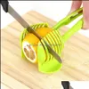 Obst Gemüse Werkzeuge Küche Küche Esszimmer Bar Haus Garten Hand Orange Zitrone Slicer Tomaten Ei Segmentierung Schneiden Clip Drop Deli