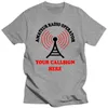 Мужские футболки любительские ветчины Radio Calling Antenna Mens Mens Womens 2022 Tops Tee Tee Firt Size 8 10 12 S-XXL Футболка Custom Printmen's