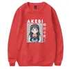 Męskie bluzy bluzy anime Akebi's Sailor Sweater Merch Winter Menwomen Bluza Bluzy Bluzy
