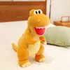 Cartoon Dinosaur Plush Toy Sitting Tyrannosaurus Rex Doll Soft and Cute Pleasure Doll Children's Day Gift