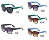 Verano damas plástico ciclismo moda Gafas de sol estilo clásico gafas de sol mujeres Protección UV Viajes al aire libre Ojo de gato hombres playa viento gafas de sol conducción 5 colores