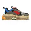 Triple S Sneaker Luxury Designer Casual Shoes Homens Mulheres Preto Branco Azul Verde Verde Amarelo criado Mens Mens Plataform Trainer