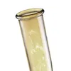 Encanto circular: Bong de vidrio con cuello doblado de 8,3 pulgadas con percolador de vástago inferior difuso, junta hembra de 14 mm