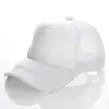 Plain Curved Trucker Hats 5 Paneler Blank Sun Visor Mesh Baseball Caps Justerbar Summer Sport f￶r vuxna M￤n kvinnor