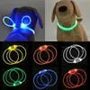 Led Pet Dog Universal Collar Night Safety flitsende huisdieren Anti-Lost/ auto ongevallen Kragen Gleng Leash Honden Luminous Diy Cutting Carrars YL0255