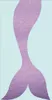 8 NIEUWE Mermaid Tail Beach Handdoek Rechthoek Microfiber Handdoeken Matten Dekens Cartoon Deken 150 * 75cm