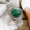 Designerskie zegarki dla mężczyzn ruch jachtmaster zegarek 40 mm luksusowy mężczyźni niebieski stal nierdzewna 36 mm czarny złoty srebrny zielony automatyczny wskaźnik maszynowy wskaźnik męski Watchesh32Q