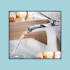 Toptan-krom ve beyaz renkli şelale musluğu banyo havzası mikseri, soğuk lavabo ile tapa 2021 musluk musluklar duşlar ACC