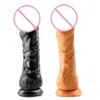 Wetiryczne ogromne duże dildo żeńskie masturbatory pochwy masażer sztuczny penis analny wtyczka z frajerem dla dorosłych seksowne zabawki dla kobiet