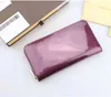 2023 Portefeuilles de créateurs Manteau de peinture mode luxe original Pochette femmes sacs Titulaire de la carte avec boîte 60017 classique whosale zipper wallet Top