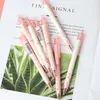 Penne gel 2PCS Pink Princess Sakura Press Pen Materiale scolastico Cancelleria per studenti