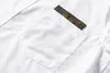 Camicie scozzesi da uomo Camicetta ricamata di alta qualità Manica lunga Tinta unita Slim Fit Abbigliamento da lavoro casual Camicia a maniche lunghe Taglia normale Colore multiplo # 34