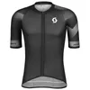 Scott Pro Team Cycling Shorts Sleeves Jersey Men's Racing Derts Summer Riding Bicycle Tops tops tops oundible في الهواء الطلق Maillot Y22051601