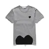 Designer T Shirts Comm Des Garcons Mens Sportsuit Sportsuits suonano magliette traspirabili in cotone con manica corta