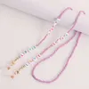 Boho Strap Perlen Brillenketten Damen Lanyard Anti Slip Damen Halskette für Brillen Sonnenbrillen Lanyard