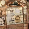 Presentförpackning Bredd Vintage Music Score Washi Tape Diy Scrapbook Junk Journal Base Collage Mobil Dagbok Packaging DecorationGift Wrapift