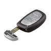 4Buttons Uzak Araç Anahtarı Hyundai için Akıllı Kart I30 I45 IX35 Genesis Equus Veloster Tucson Sonata Elantra Key Covers2890