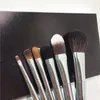 BB Series Silver Travel Makeup Pędz Brush Limited Edition 7-PCS On-Go Kosmetics Beauty Tools