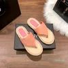 2022-top Kwaliteit Luxe Designer Dames Slippers Sandalen schoenen Slide Summer Fashion brede platte mannen slippers 35-40