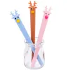 Penne gel Cute Cartoon Deer Christmas Moose Pen Black 0.5mm PenGel