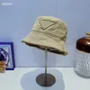 Designer cappelli della benna per uomo berretti da sole arancione lettera ricamo cappello nappe triangolo berretto da donna all'aperto cappello da pescatore marchio di lusso visiera 2022