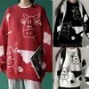 Pulls pour femmes Vintage Casual Lâche Lazy Cow Pull Femme Coréenne Harajuku Femmes Japonais Kawaii Mignon Ulzzang Vêtements Pour WomenWom