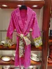 Luxury Baroque Bathrobe Newest Color Bath Night Robe 100% Cotton Couple Women Men Bathrobes Home Unisex Sleep Robes1