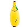 35 70cm Fun Creative Cartoon Banana Plush Soft Stuffed Pillow Sofa Cushion Baby Cute Doll Children Fruit Toys Gif 220531