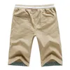 Mäns sommar casual shorts män rak male mode bomull strand kort byxor godis färger plus storlek 5xl 220318