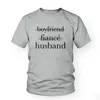 Streetwear Anniversary Love T Shirts Wedding Couples Girlfriend Boyfriend Fiancee Shirt Matching