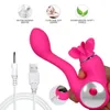 USB-oplaadbare vibrator 8 Paragraaf Kiss en 7 vibratiemodi Orale Seksspeeltjes AV MAGIC Wand Massager Tranquil Vibrator voor Vrouw