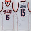 NCAA Syracuse Orange Carmelo #15 Энтони Ок -Хилл Средняя школа 22 Энтони 33 Джерси Джерси