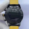 F1 Racing Mens Watches Japan VK Quartz Movement Chrolograph Man Clock Designer Man Sport Uhr Black Face Nylon Leather Armband 44mm armbandsur